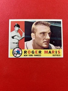 1960 Topps #377 Roger Maris New York Yankees High-end NM B60#377A1 - Picture 1 of 2