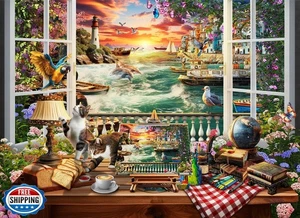 Naturelish 1000-Piece Puzzle for Adults - Relaxing Jigsaw Puzzle  - Picture 1 of 5