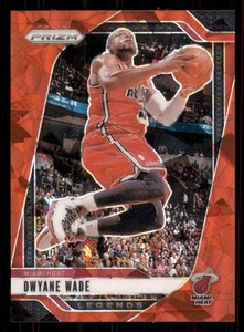 Dwyane Wade 2024-25 Panini Prizm #276 Prizms Red Ice Miami Heat - Picture 1 of 2