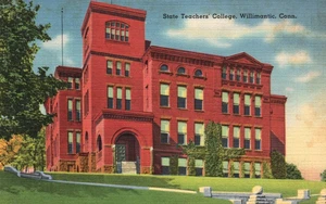 Postal de colección State Teachers College Willimantic Conn. - Imagen 1 de 2