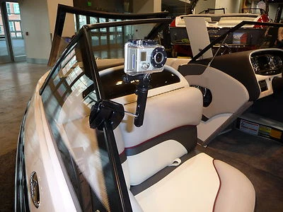 CADDIE BUDDY Boating Camera mount for GoPro. Mounts to any Boat with any Camera