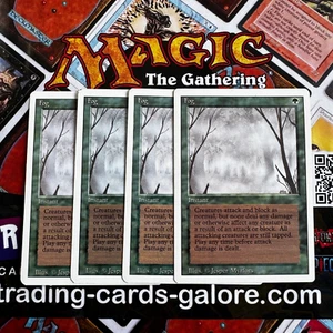 MTG x 4 Fog Revised Edition Magic The Gathering MTG 3rd Ed HP 1994 Green - Picture 1 of 1