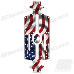 Arrma Outcast 8S 1/5 Scale RC Chassis Protector - Flag #ARA5810 Graphic Decal - Picture 1 of 1