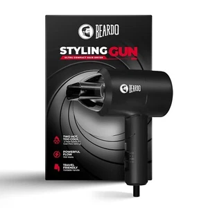 BEARDO Styling Gun Ultra Compact Hair Dryer 1100 Watts Foldable Hair Dryer - Picture 1 of 15