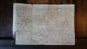 1761 ORIGINAL COPPER PLATE ANTIQUE MAP SAXONY BOHEMIA GERMANY - JOHN GIBSON - Picture 1 of 7
