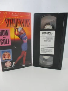 Jan Stephenson How To Golf Men & Women VHS Tape 50 Min - Picture 1 of 4
