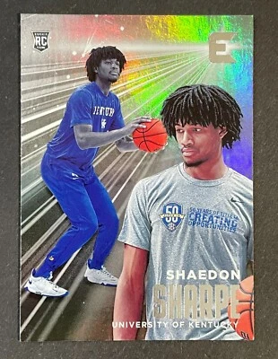 2022-23 Panini Chronicles Essentials Shaedon Sharpe Rookie #17 - Image 1 of 2