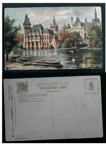 1911- Hungary Tuck's Postcard " Vajdahunyad Castle Budapest" Unused - Bild 1 von 3