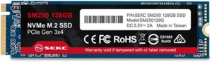 SSD SEKC 128GB NVMe M.2 2280 PCIe Gen 3x4 R: 1500 MB/s W:500 MB/s  SM250128G - Afbeelding 1 van 6