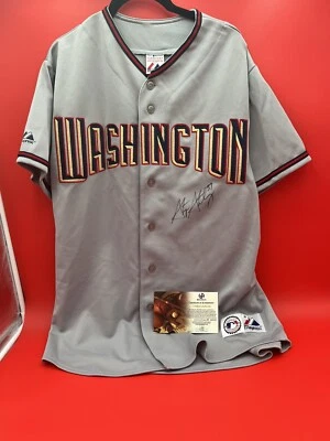 Stephen Strasburg Autographed Jersey - Global Authentics Certificate - Image 1 of 4