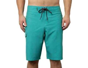 O'NEILL MENS WEAVER BOARD SHORTS 21" AQUA SIZES 30-32-34-36 NWT $45 - Picture 1 of 3