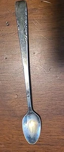 VINTAGE COLLECTIBLE TEA SPOON 5.5" ONEIDA Rogers SILVER PLATE - Picture 1 of 8