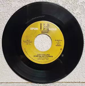 JUDY COLLINS SEND IN THE CLOWNS/ANGEL, SPREAD YOUR WINGS (VG+) E-45076 45 RECORD - Picture 1 of 2