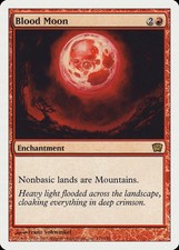Blood Moon 9th Edition NM Red Rare MAGIC THE GATHERING MTG CARD ABUGames