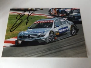 FOTO 7.5" X 5" FIRMADA A MANO POR BRUNO SPENGLER - DTM MERCEDES - Imagen 1 de 1