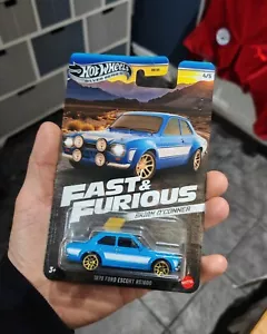 Hot Wheels 1970 Ford Escort RS1600 Brian O'Connor #4/5 - Foto 1 di 1