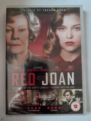 Red Joan (DVD, 2019)- Judi Dench, Tom Hughes- Special Features- New & Sealed - Image 1 of 4