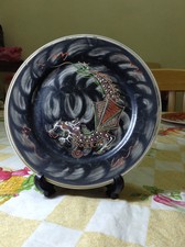 Hand Painted Dragon Plate