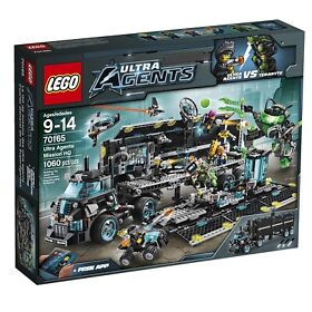 LEGO 70165 Ultra Agents Series Ultra Agents Mission HQ Brand New in Sealed Box