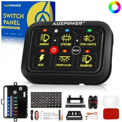 Panel de interruptor de 6 velocidades relé electrónico control de circuito para Jeep JL Gladiator JT Foto 1 de 4