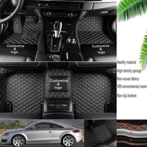 For Audi TT Car Floor Mats Luxury Waterproof Liners Carpets Customizable Pads - Picture 1 of 30