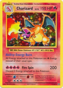 Moderately Played, English Pokemon Holo Charizard - 11/108 - Holo Rare XY - Evol - Picture 1 of 1
