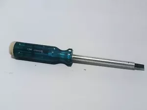VINTAGE JC Penney JCP CLEAR BLUE Bit Driver/Screwdriver With Bits # 1299 RARE - Picture 1 of 10