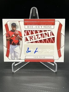 LUIS FRIAS 2022 Panini National Treasures Die-Cut /49 AUTO DIAMONDBACKS - Picture 1 of 2