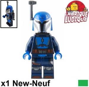 Lego Figurine Minifig Star Wars soldat Mandalorian Nite Owl bleu sw1344 NEUF - Imagen 1 de 1