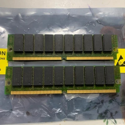 2x2mb (4mb Total) IBM PS/2 72pin FPM Ram 68x6127e 65x6170 matched pair - Image 1 of 2