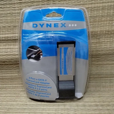 Dynex 2 Port e-SATA II ExpressCard adapter for laptop - model: DX-ESATL NEW - Image 1 of 2