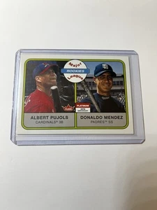 2001 FLEER/SKYBOX INTERNATIONAL ALBERT PUJOLS / MENDEZ /1500 #301 - Picture 1 of 2