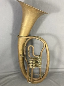 Euphonium Stowasser's & Sohne Tedesco Prima Metà Del 900 3 Cilindri - Imagen 1 de 20