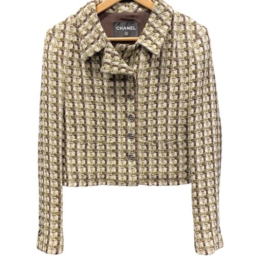 Giacca tweed Chanel P7514738 lana sartoriale r5_0713