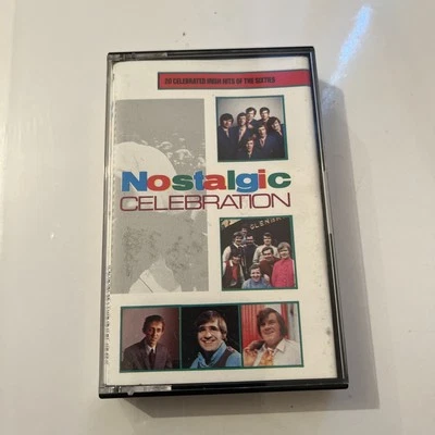 NOSTALGIC CELEBRATION - 20 IRISH HITS OF THE 60’s. CASSETTE TAPE ALBUM. Ex/Ex - Image 1 of 4