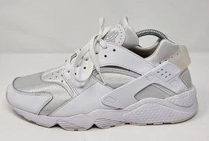 Nike Mens Air Huarache DD1068-102 White Running Shoes Sneakers Size 10.5 - Picture 1 of 8