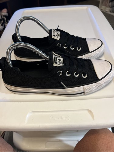 Converse Scarpe Sneakers Donna 8 Chuck Taylor All Star Casual Nero 547237C