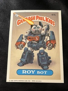 Garbage Pail Kids OS3 1986 Roy Bot 87b - PUZZLE - EX - No Copyright - Picture 1 of 5