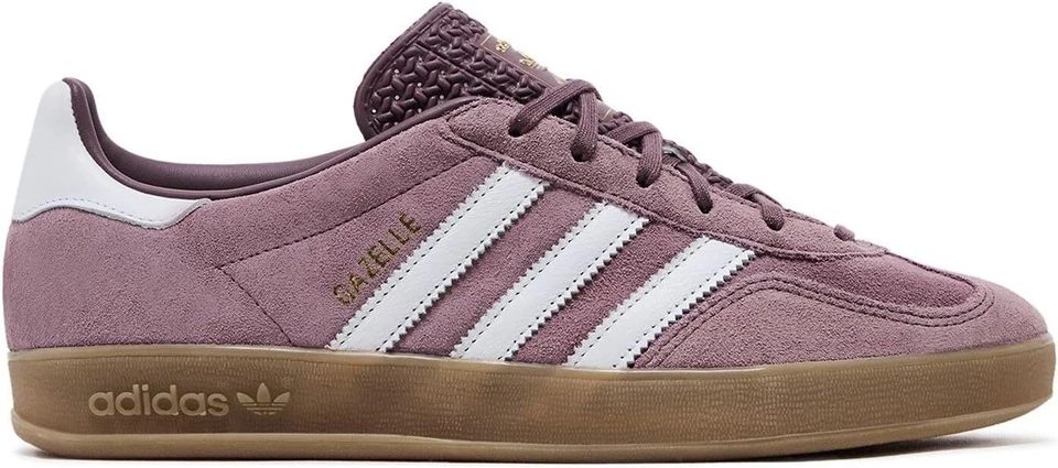 Size 8 - Adidas Gazelle Indoor Shadow Fig Gum W