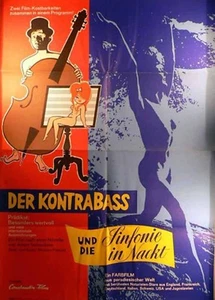 Der Kontrabass und die Sinfonie in Nackt - Filmposter A1 84x60cm gefaltet - Picture 1 of 1