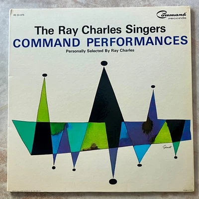 The Ray Charles Singers "Command Pwerformance" 12" Vinyl Record LP (S VG/R G+) - Image 1 of 4