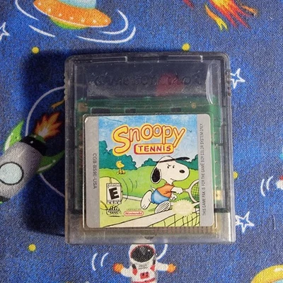 Snoopy Tennis (Nintendo Game Boy Color, 2001) Authentic Tested And Working  - Image 1 of 2