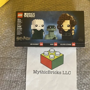LEGO Harry Potter BrickHeadz Voldemort Nagini Bellatrix 40496 Brand New Retired - Picture 1 of 5