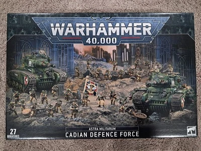 Warhammer 40k Nuevo Astra Militarum Cadian Defence Force Battleforce Nuevo en caja Foto 1 de 2