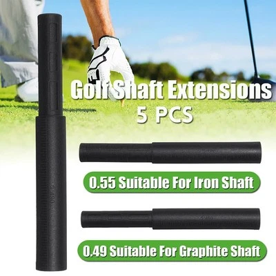 Golf Graphit Schaft Erweiterungen 5-teiliges Set Verlängerung Sticks - Bild 1 von 4