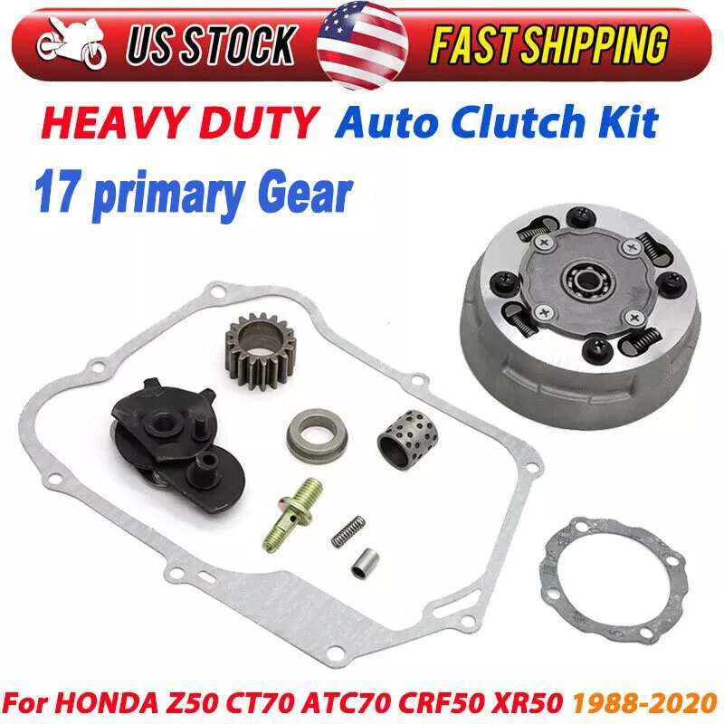 HD Auto Clutch Kit Perfoormance For HONDA Z50 CT70 ATC70 CRF50 XR50 1988-2020 US - Image 1 of 4