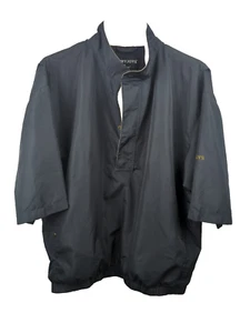 FootJoy FJ Golf Rain Jacket Men Large Black DryJoys Hydrolite 1/4 Zip - Picture 1 of 10