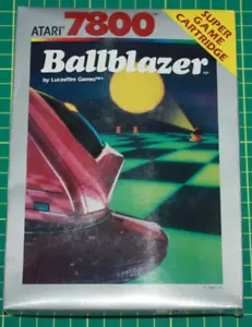Boxed Atari 7800 Game: Ball Blazer New Original Plastic Wrap ! New Old Stock! - Picture 1 of 6