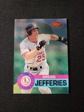 1994 Sportflics 2000 Movers Gregg Jefferies #MM1 Card