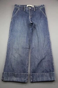 Jean Capri de colección para mujer 2001 Gap con puños recortados talla 4 (31x25) - Imagen 1 de 6